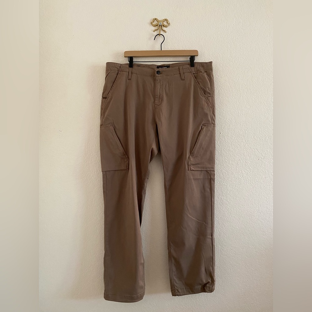DU/ER Men's Pimlico Performance Pants Tan Utility Gorpcore Size 38x32
